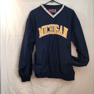 Old Michigan windbreaker.